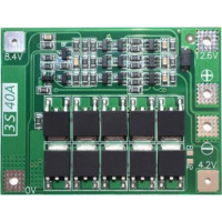 Плата захисту акумулятора BMS 3S 40A, для Li-Ion батарей