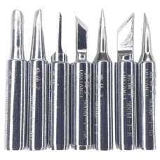 Luxianzi 900M Silver Soldering Iron Tips Set