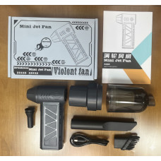 X3 Portable Handheld Turbo Fan Air Compressor a set with a vacuum cleaner