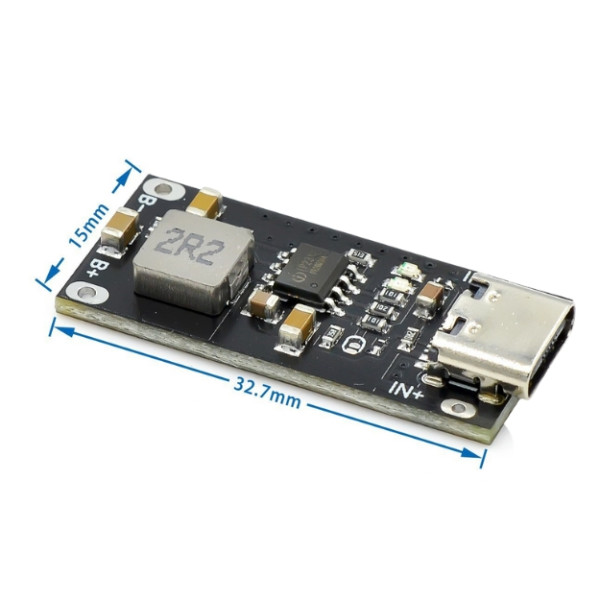 Buy Li-ion Fast Charging Module 3A on IP2312 USB Type-C low price ...