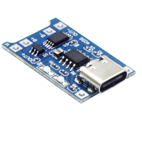 Контроллер заряда разряда Li-ion 1S TP4056 Type-C