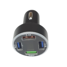 Charging Module with Battery Indicator, 12V-24V/USB QC 3.0/PD Type-C Flush-Mount2