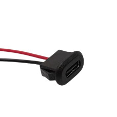 Type-C connector built-in black