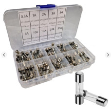 5×20 mm fuse assortment