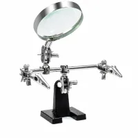 Helping Hand Magnifier for Soldering and Electronics Repair