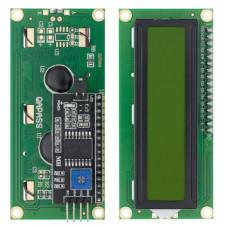 Display LCD1602A 5V green, with I2C module