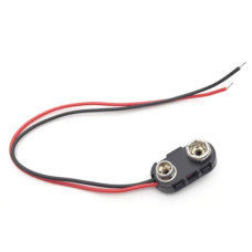 9V Battery Snap Connector with Cable I form