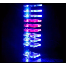 Electronics kit, assemble it yourself. Equalizer with sound activation