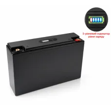 Waterproof ES12-32A Li-ion Lifepo4 Battery Case black 12.6v