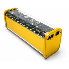 Корпус повербанка для акумуляторів 21700 на 8 елементів LED PD 100W DC 5-24 жовтий