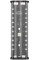 21700 Battery Case power bank 4-Slot LED Transparent Black 22.5W Fast Charge pd