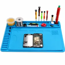 TELIJIA Double Silicone Repair Mat for Smartphone Repair and Soldering
