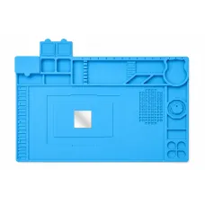 TE-607 Silicone Repair Mat with Magnetic Area for Electronics Repair