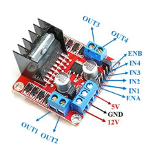 L298N Dual H-Bridge Motor Driver Module