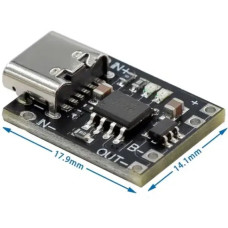 TP4056 Mini 4.2V 1A 18650 Li-ion Type-C Charger Board