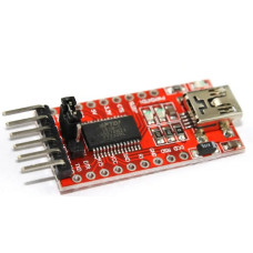 USB/UART module based on FT232RL with miniUSB connector