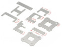 Plates and elements for welding batteries (16)